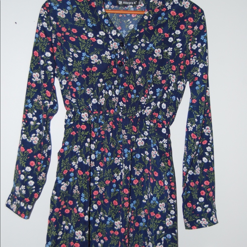 Allegra K Women’s Long Sleeve Sundress